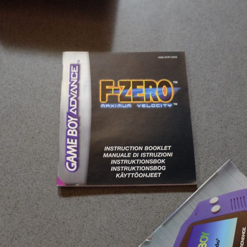 F-zero Maximum Velocity Nintendo