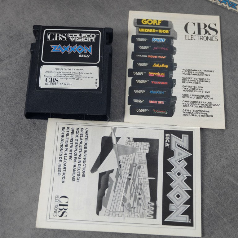 Zaxxon Colecovision