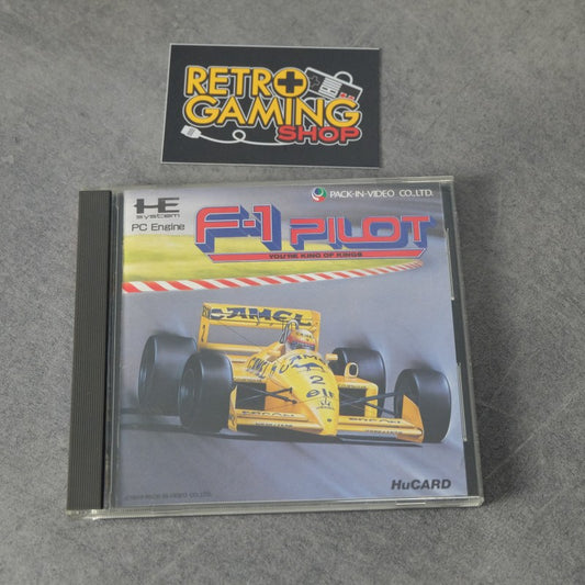 F-1 Pilot You're King of Kings Pc Engine