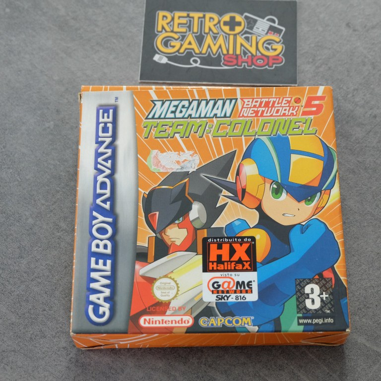 Megaman Battle Network 5 Team Colonel Nintendo
