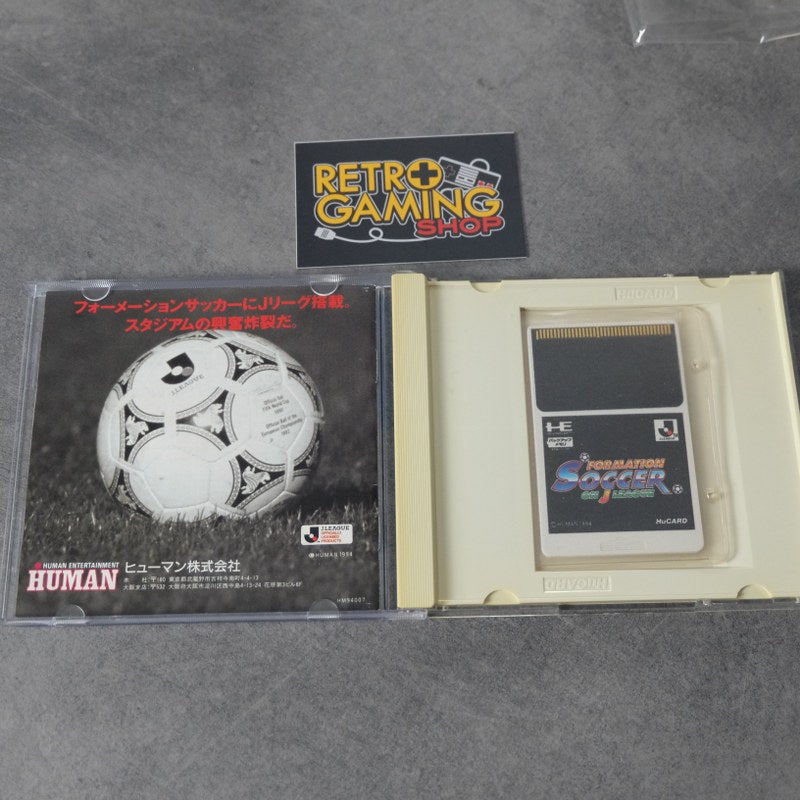 Formation Soccer on J-League Pc Engine NEC