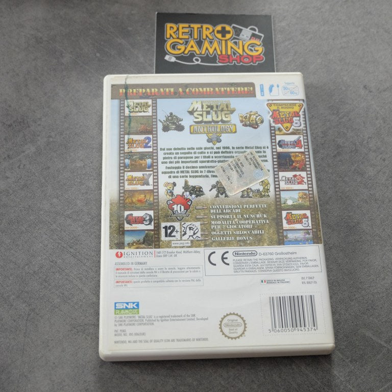 Metal Slug Anthology Nintendo