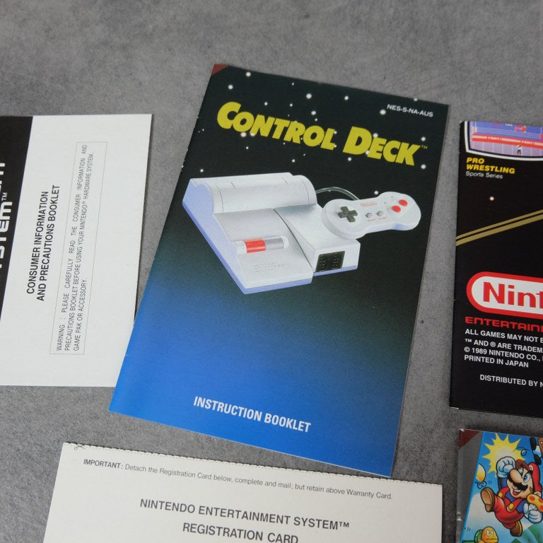 Nes Control Deck Top Loader AUS Version Nintendo