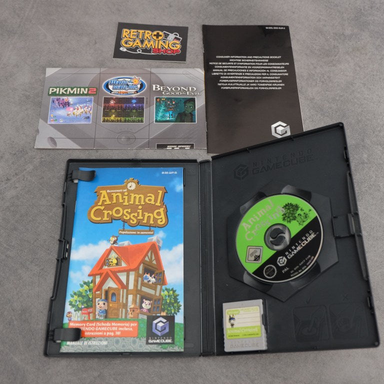 Animal Crossing Con Memory Card Nintendo