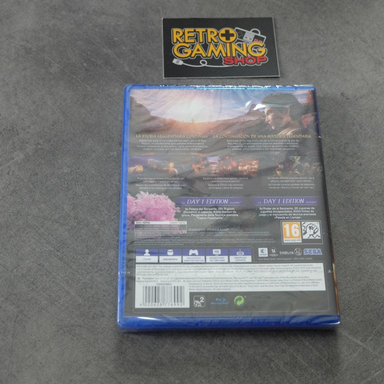 Shenmue 3 Day One Edition Nuovo Sony