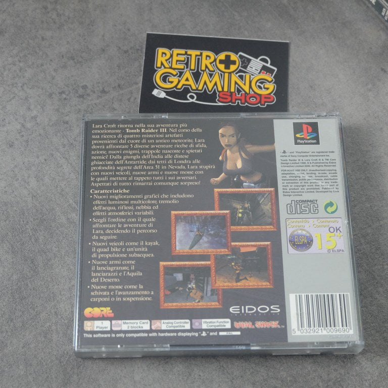 Tomb Raider 3 Adventures Of Lara Croft Sony