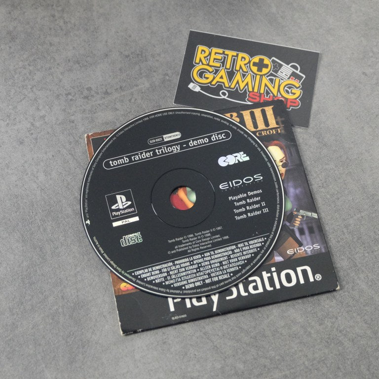 Playable Demos of Tomb Raider I, II. III