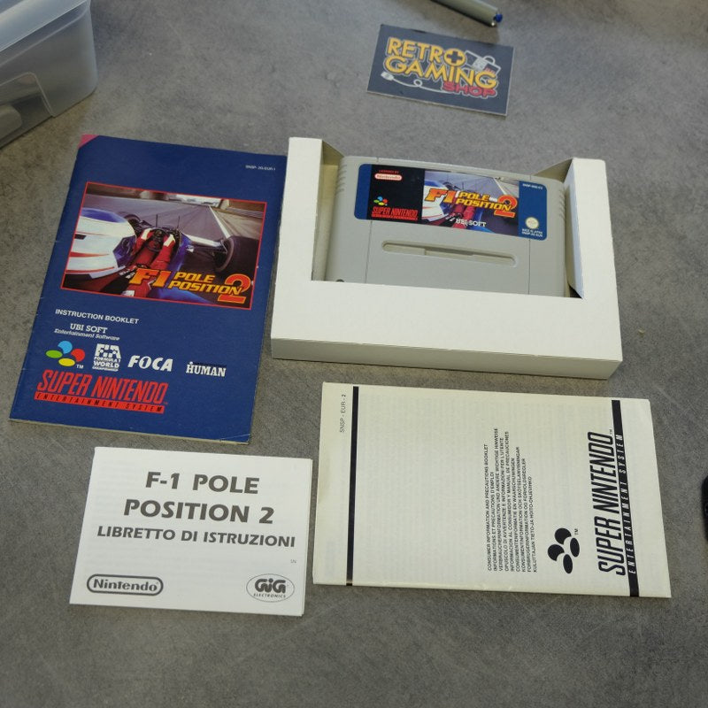 F-1 Pole Position 2 Nintendo