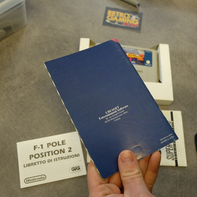 F-1 Pole Position 2 Nintendo