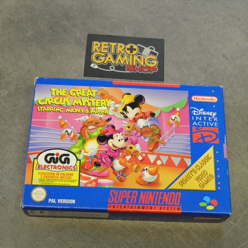 The Great Circus Mystery Starring Mickey Mouse Nintendo