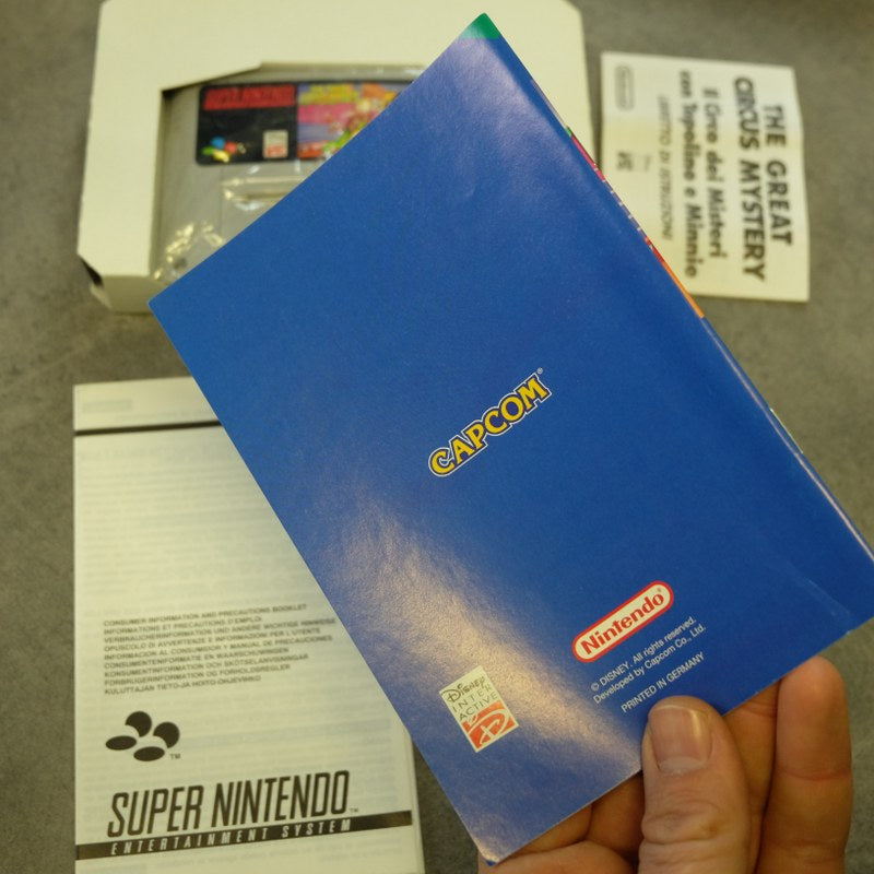 The Great Circus Mystery Starring Mickey Mouse Nintendo