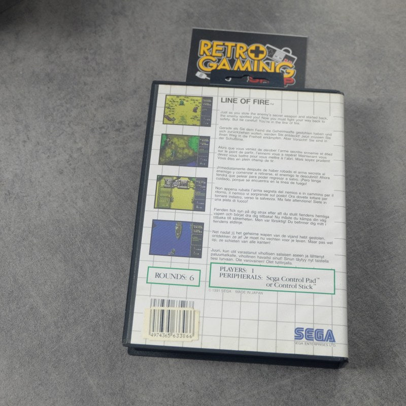 Line Of Fire SEGA