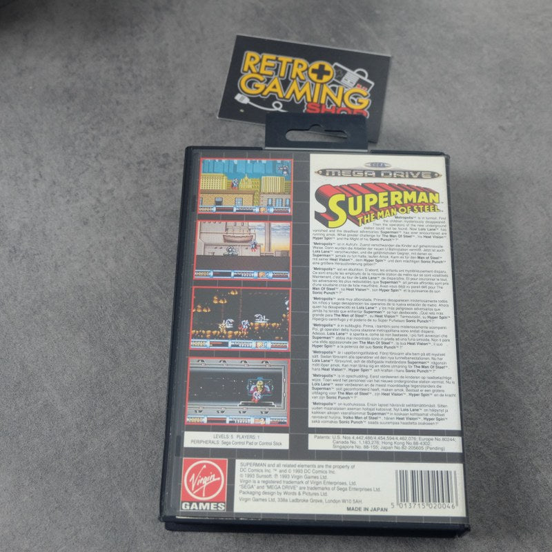 Superman Man Of Steel SEGA