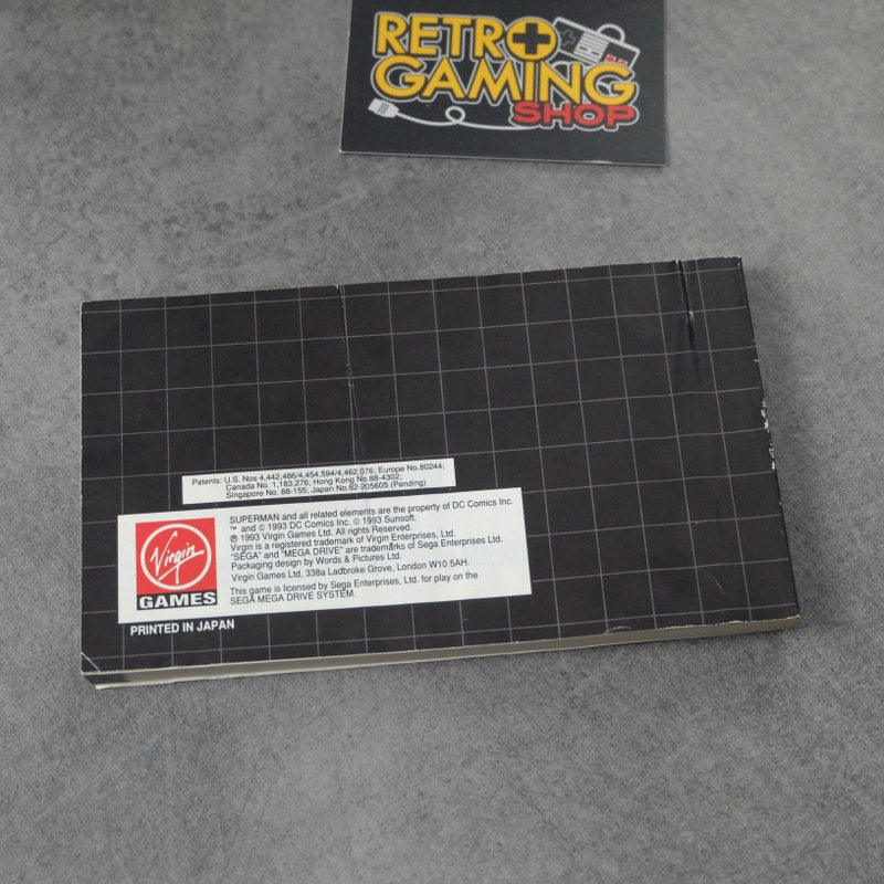 Superman Man Of Steel SEGA