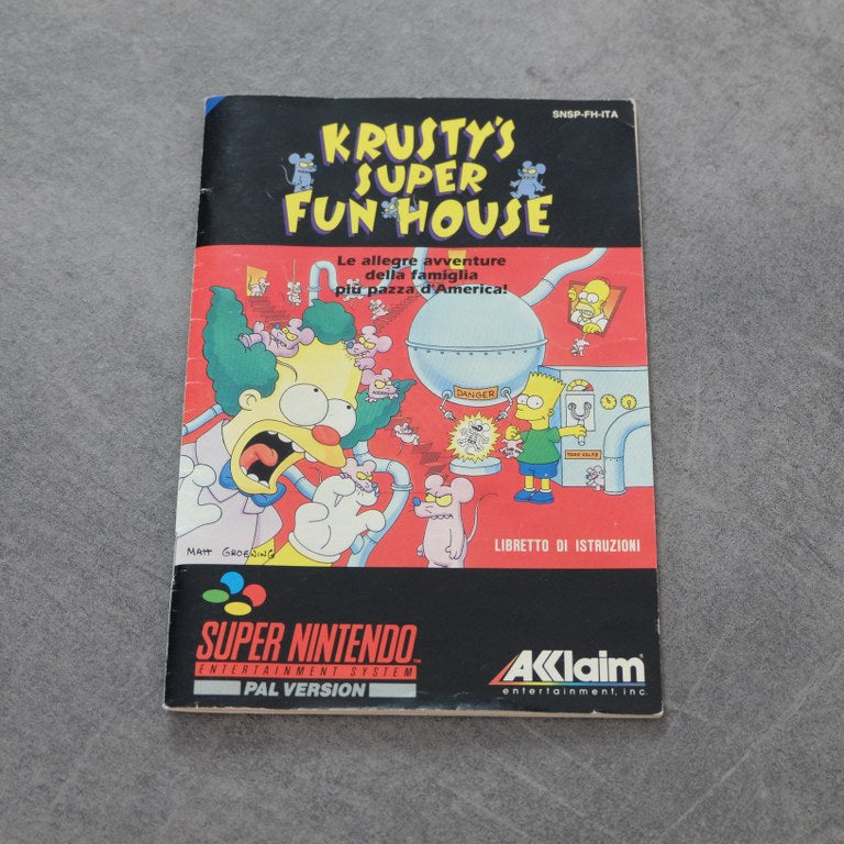 Krusty Super Fun House Nintendo