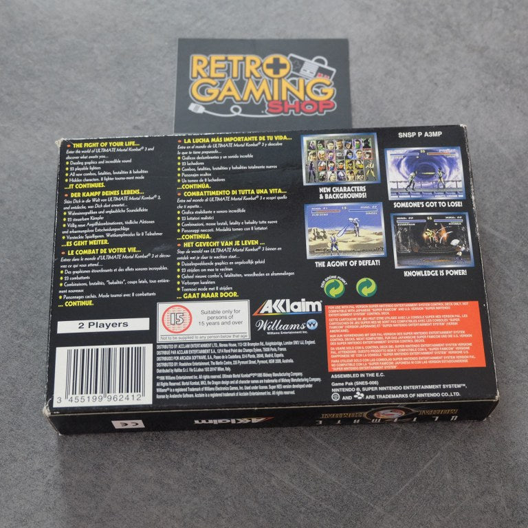 Ultimate Mortal Kombat 3 Nintendo