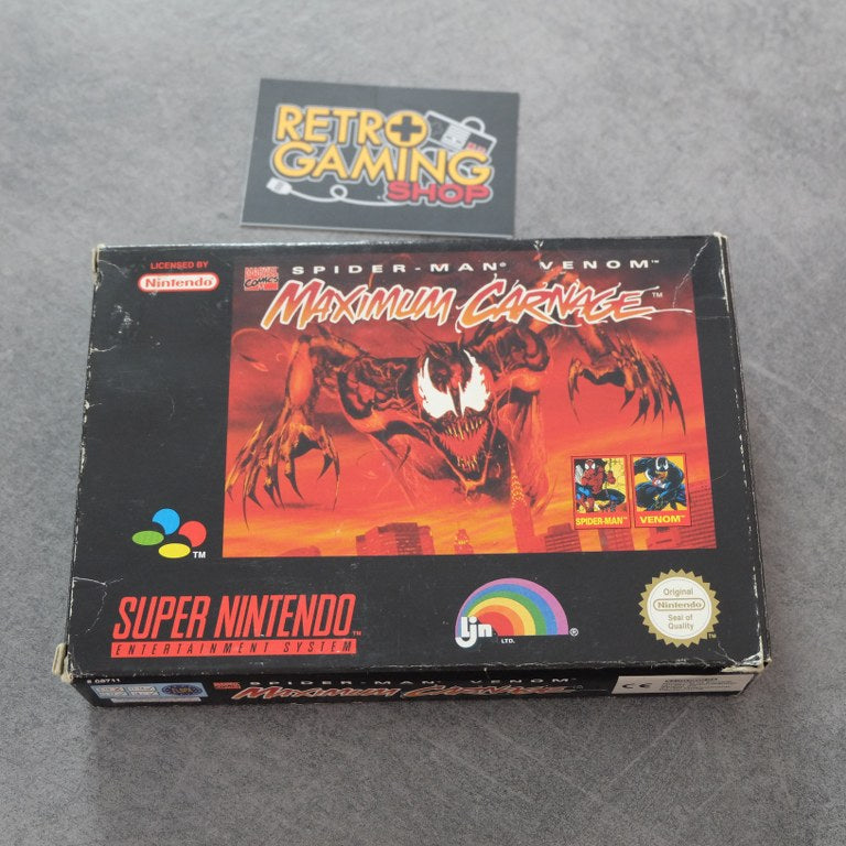 Spider-Man Venom Maximum Carnage Nintendo