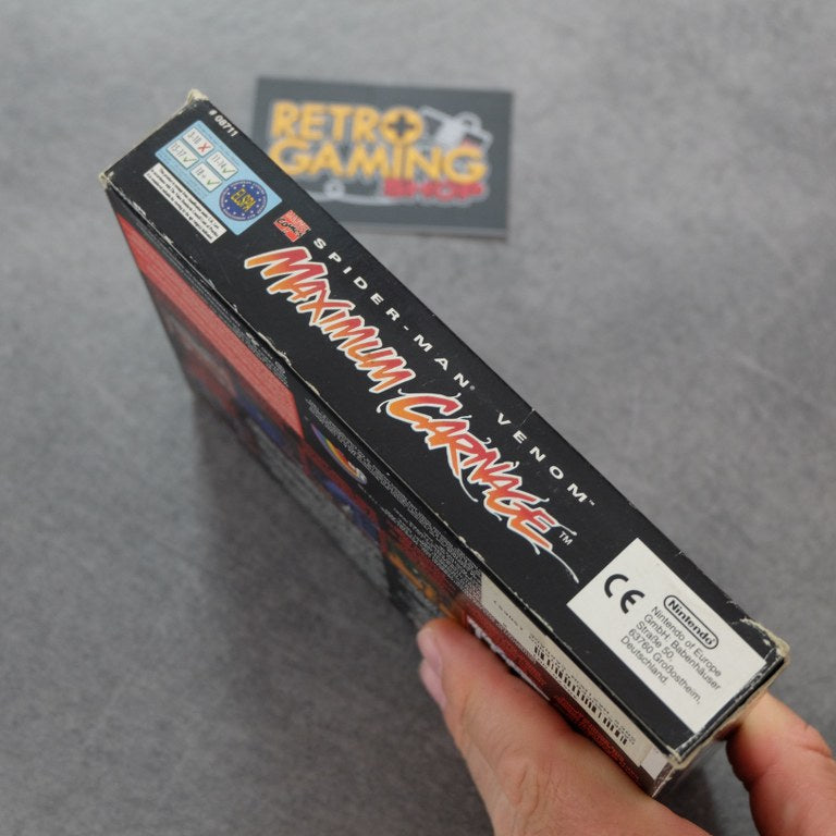 Spider-Man Venom Maximum Carnage Nintendo