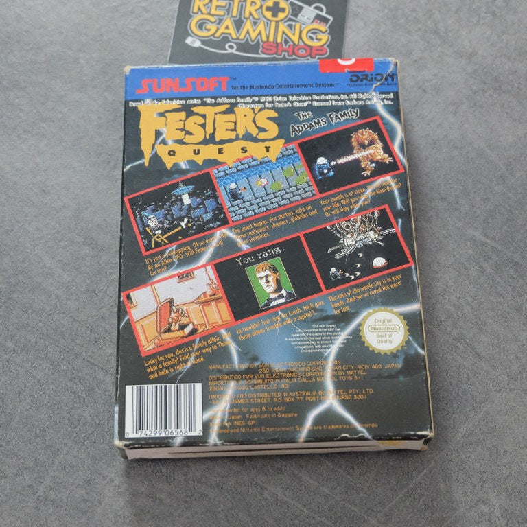 Fester’s Quest Nintendo
