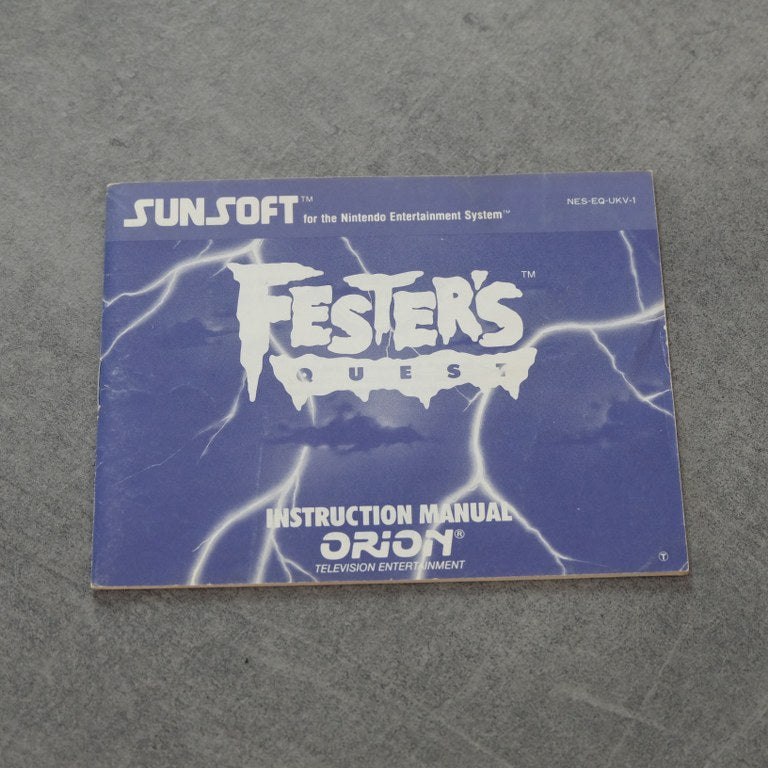 Fester’s Quest Nintendo