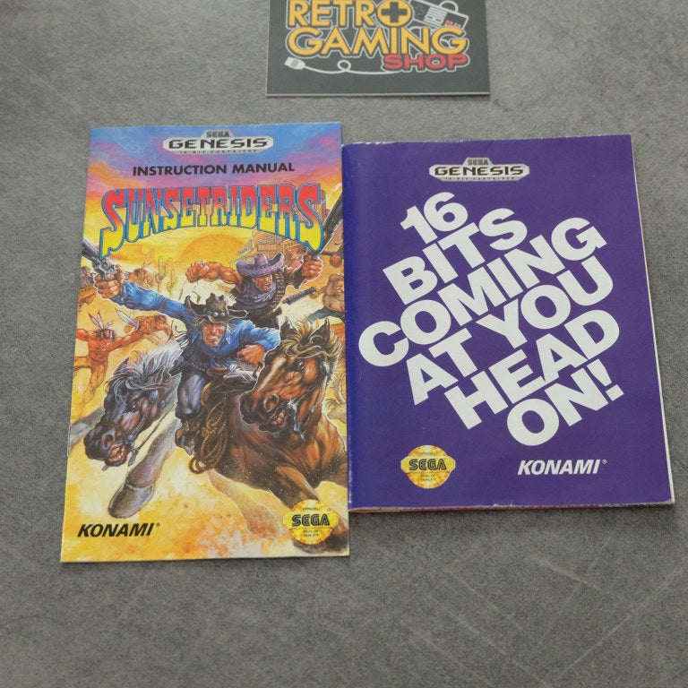 Sunset Riders SEGA