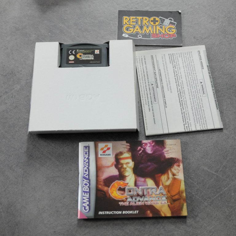 Contra Advance The Alienwars EX Nintendo