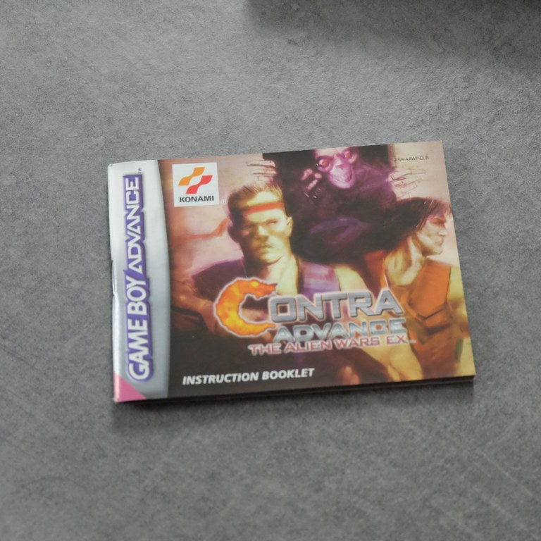 Contra Advance The Alienwars EX Nintendo