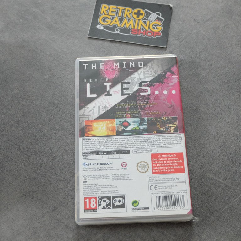 AI The Somnium Files Nintendo