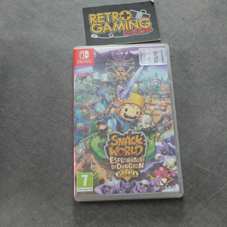 Snack World Esploratori di Dungeon Gold Nintendo