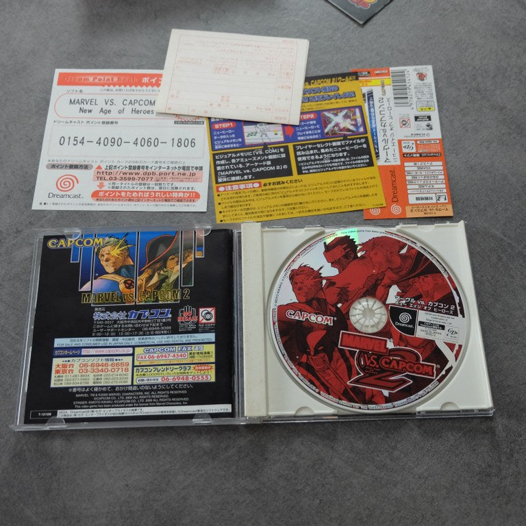 Marvel Vs Capcom 2 New Age Of Heroes SEGA