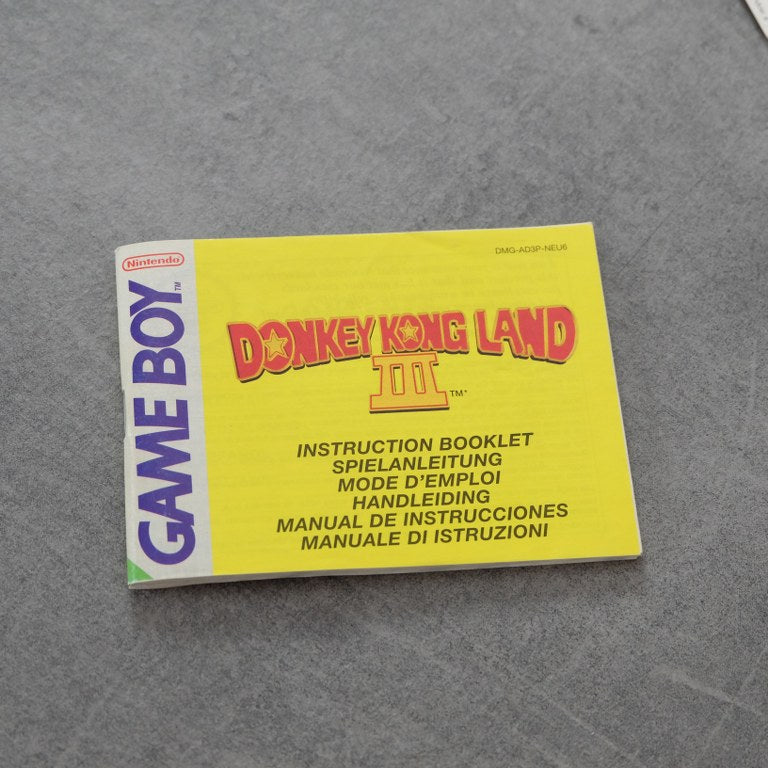 Donkey Kong Land 3 Nintendo