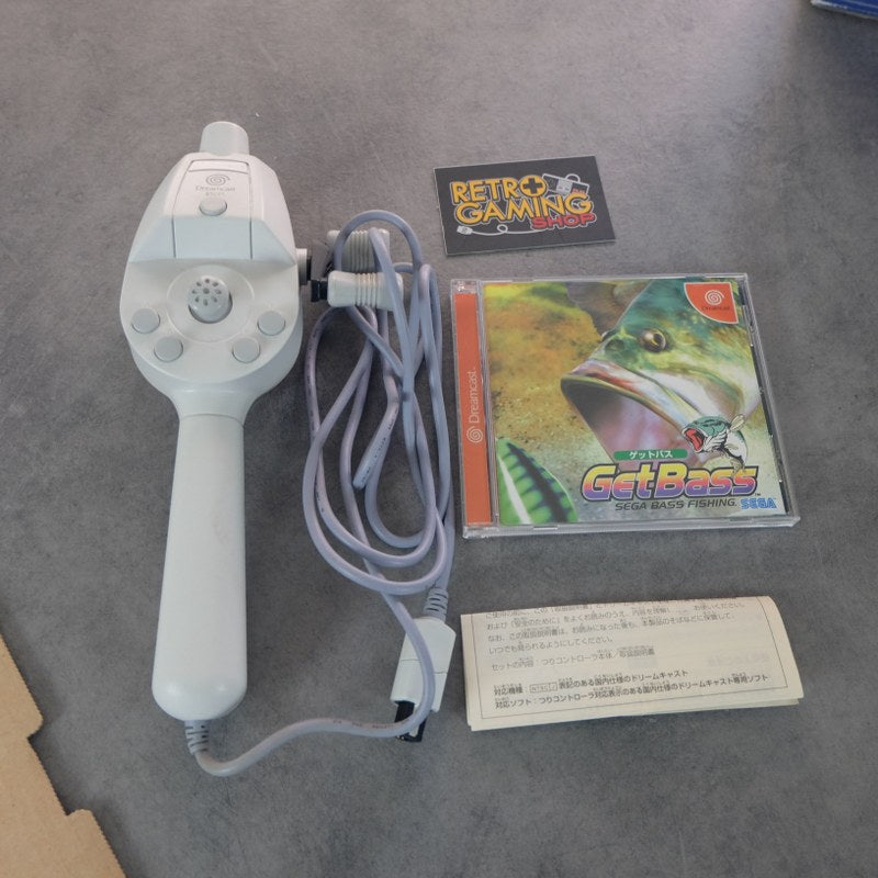 Get Bass! Sega Bass Fishing + Controller SEGA