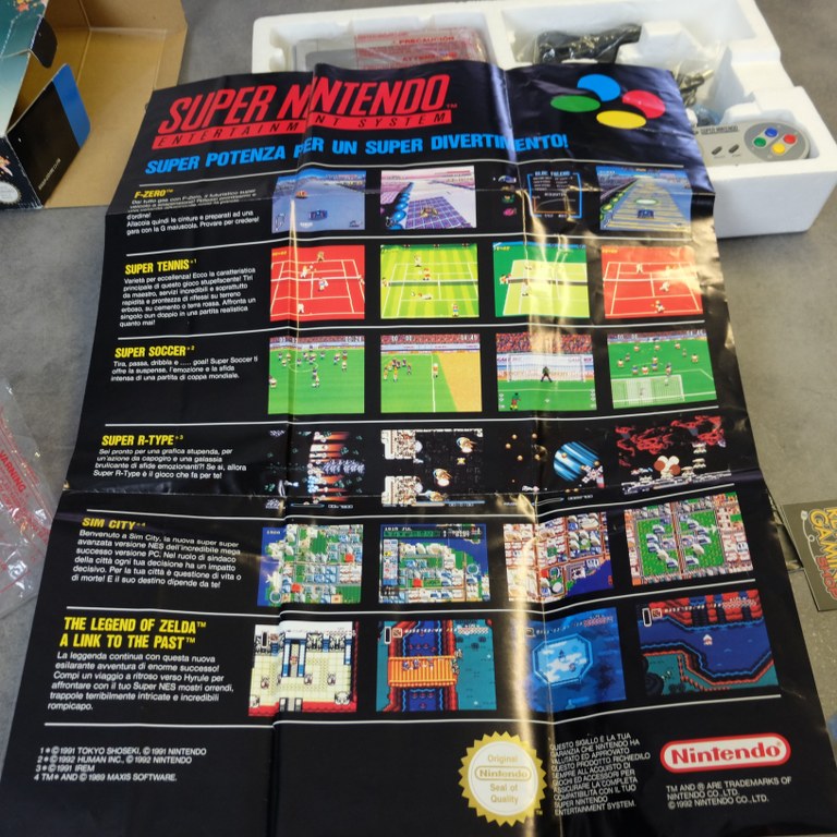 Super Nintendo Super Mario All Stars Pak GIG Nintendo