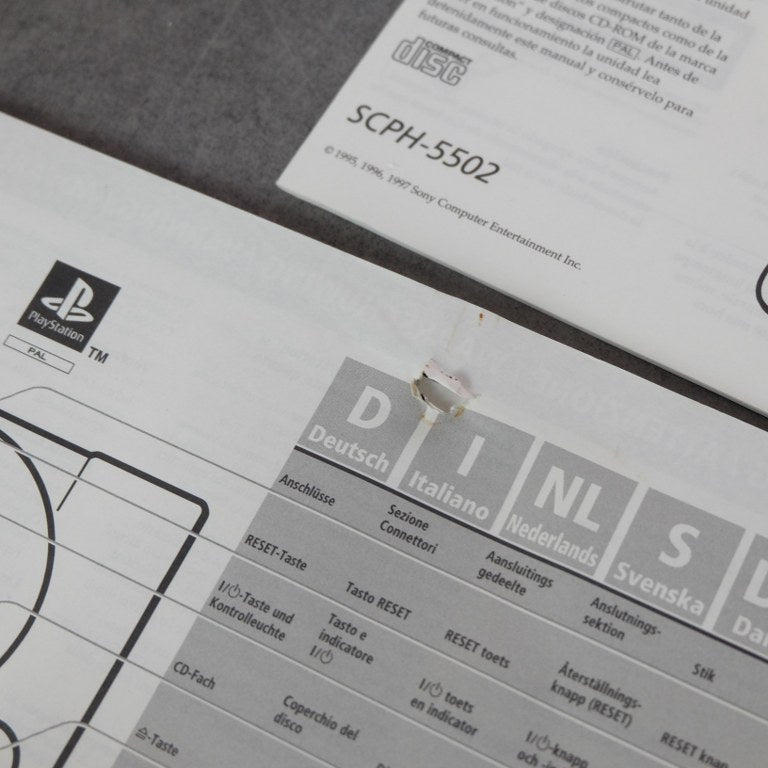 Playstation SCPH 5502c Sony