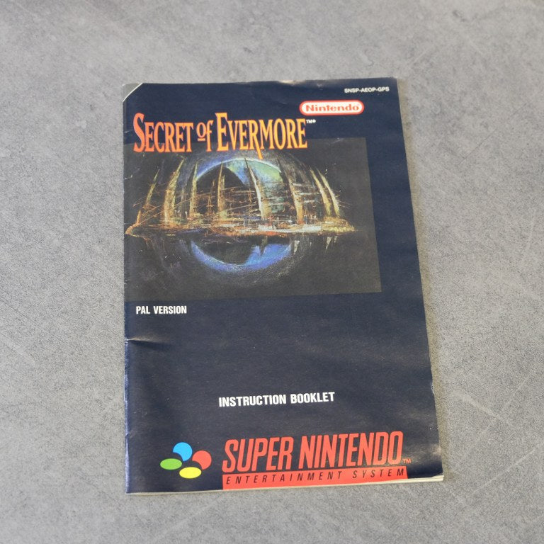 Secret of Evermore Nintendo