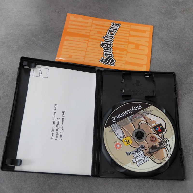Grand Theft Auto San Andreas Sony