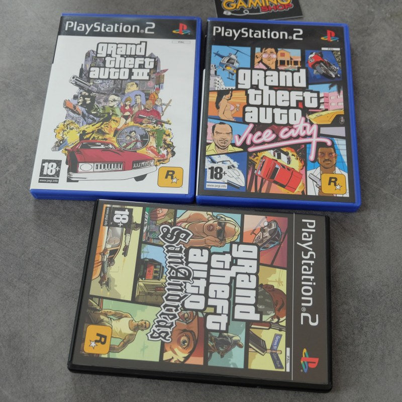 Grand Theft Auto La Trilogia Sony
