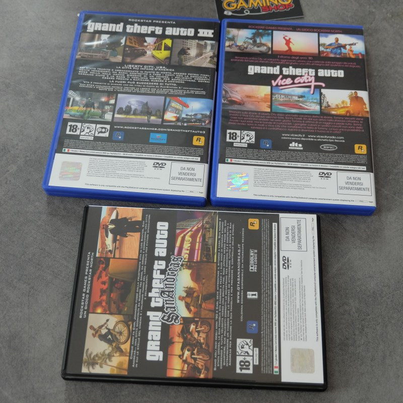 Grand Theft Auto La Trilogia Sony