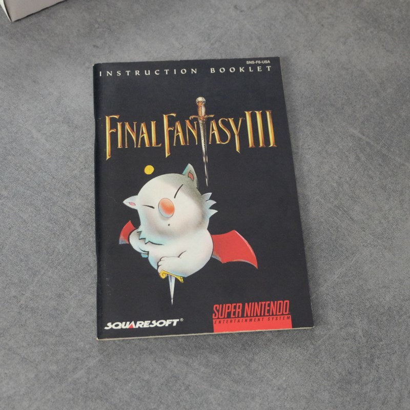 Final Fantasy 3 III Nintendo