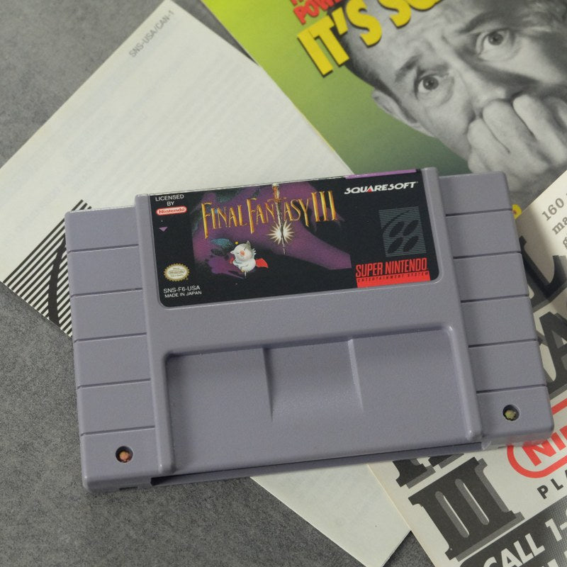 Final Fantasy 3 III Nintendo