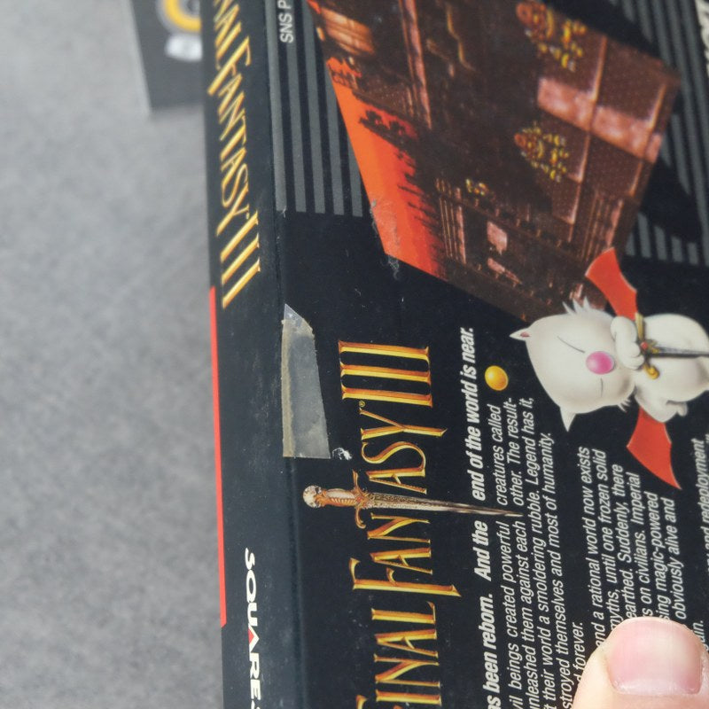 Final Fantasy 3 III Nintendo
