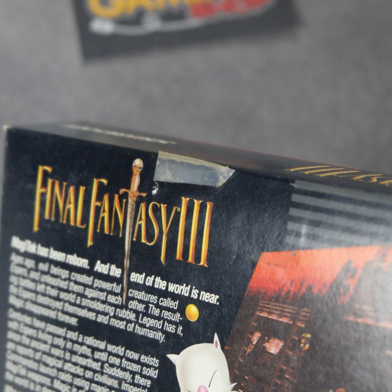 Final Fantasy 3 III Nintendo