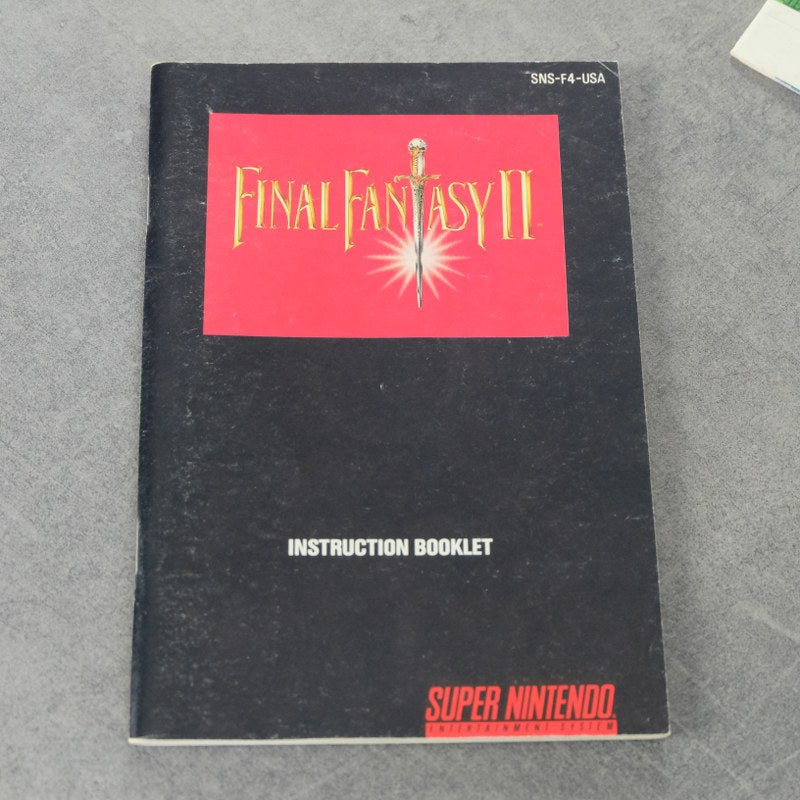 Final Fantasy 2 II Nintendo