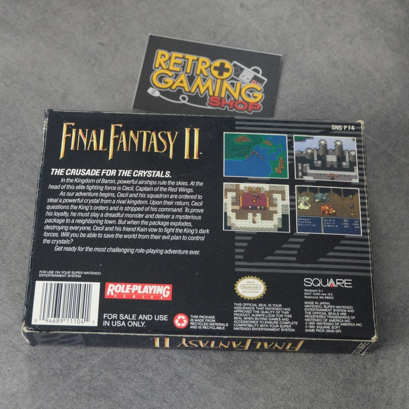 Final Fantasy 2 II Nintendo