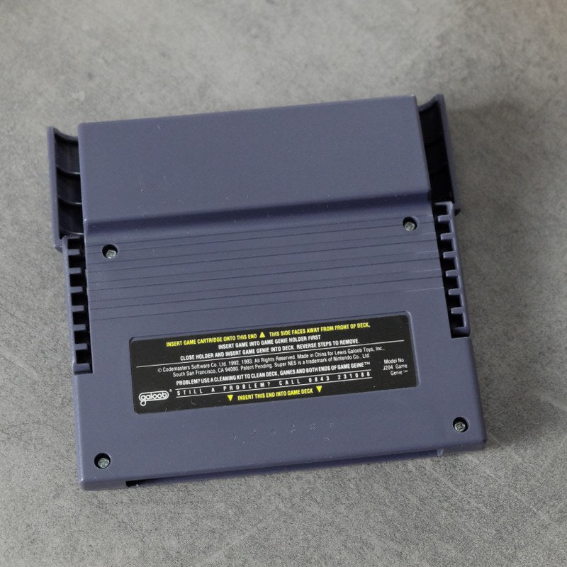 Game Genie Super Nintendo