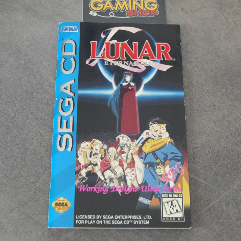 Lunar Eternal Blue SEGA