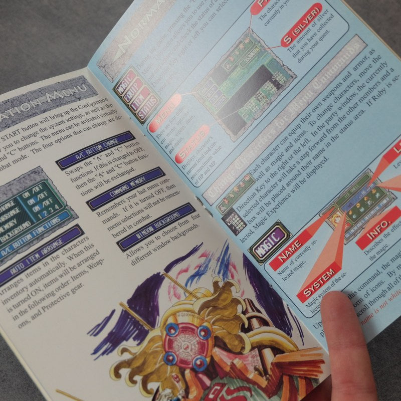 Lunar Eternal Blue SEGA