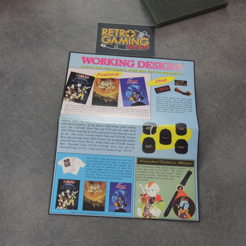 Lunar Eternal Blue SEGA