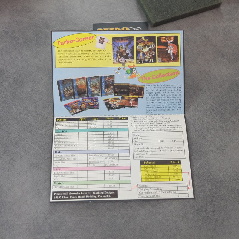 Lunar Eternal Blue SEGA