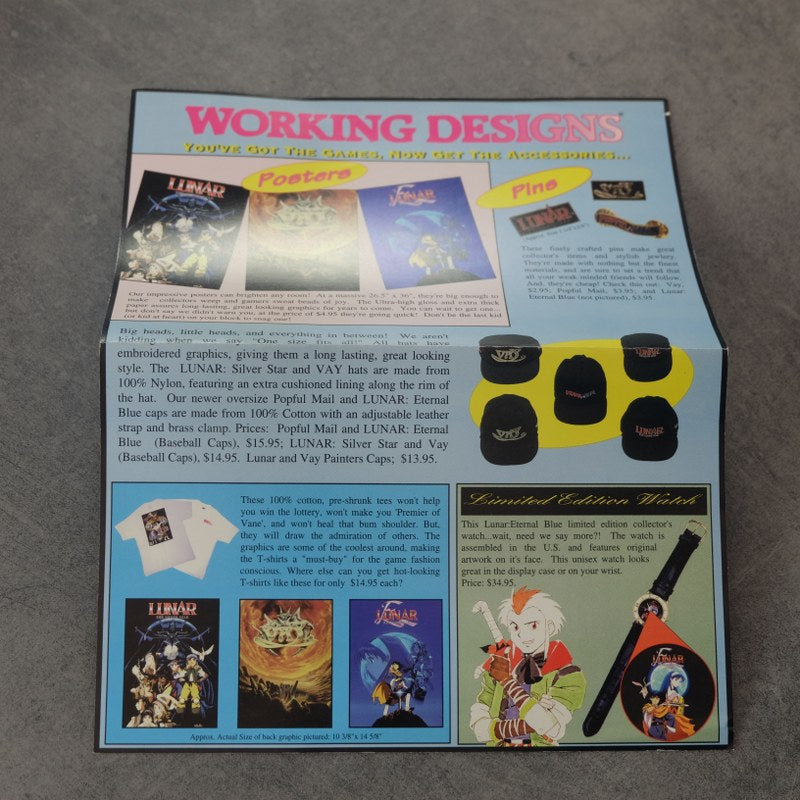 Lunar The Silver Star SEGA